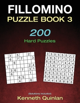 Paperback Fillomino Puzzle Book 3: 200 Hard Puzzles Book