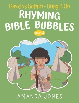 Paperback Rhyming Bible Bubbles - David vs Goliath: Bring it On Book