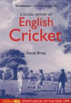 Paperback A social history of English cricket Book