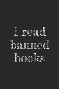 I Read Banned Books: I Read Banned Books Protest Geek  Journal/Notebook Blank Lined Ruled 6x9 100 Pages