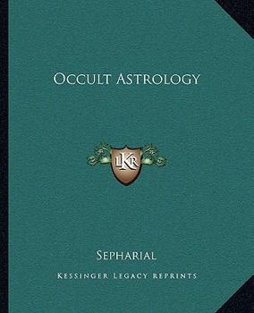 Paperback Occult Astrology Book
