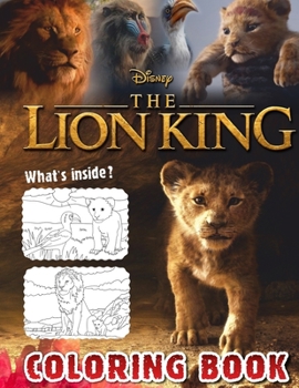 Paperback Lion King Coloring Book: Lion King 2019 Coloring Book, Disney 2019 Movie Coloring Book