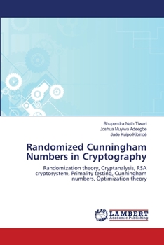 Paperback Randomized Cunningham Numbers in Cryptography Book