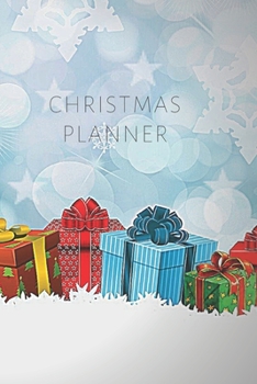 Christmas Planner: New Year Party Organizer, Christmas Tree , Santa Claus  Shopping Lists, Budgets Monthly,  Meal Planner ,Grocery List Monthly Planner