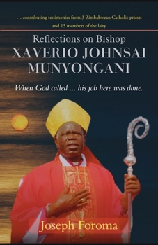 Paperback Reflections on Bishop Xaverio Johnsai MUNYONGANI Book