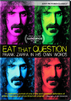 DVD Eat That Question: Frank Zappa in His Own Words Book