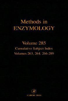 Hardcover Cumulative Subject Index, Volumes 263, 264, 266-289: Volume 285 Book