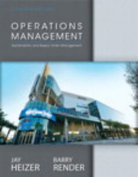 Hardcover Operations Management: Sustainability and Supply Chain Management Book
