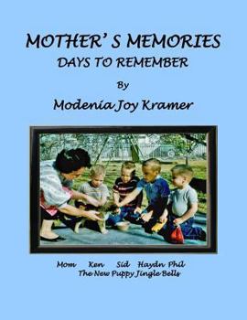 Paperback Mother's Memories Book