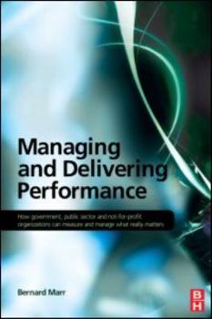 Paperback Managing and Delivering Performance Book