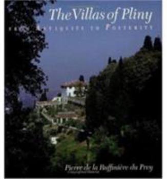 Hardcover The Villas of Pliny from Antiquity to Posterity Book