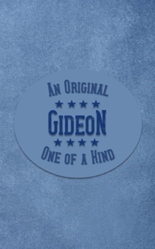 Paperback Gideon: Personalized Writing Journal for Men Book