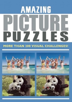 Spiral-bound Amazing Picture Puzzles Book