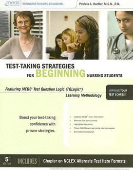 Paperback Test-Taking Strategies for the Beginning Nursing Students Book