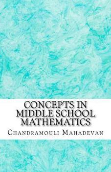 Paperback Concepts in Middle School Mathematics Book
