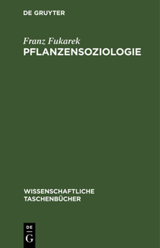 Hardcover Pflanzensoziologie [German] Book