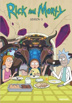 DVD Rick and Morty: Season 5 Book