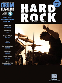 Paperback Hard Rock - Drum Play-Along Volume 3 Book/Online Audio [With CD] Book