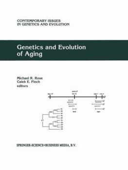 Paperback Genetics and Evolution of Aging Book
