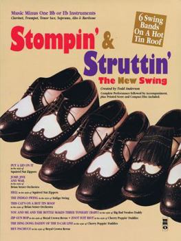 Paperback Stompin' & Struttin' - The New Swing: Music Minus One BB or Eb Instruments Book