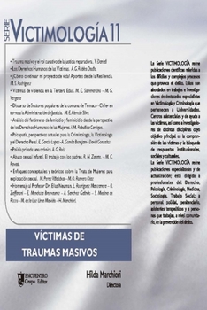 Paperback Victimología 11: Víctimas de Traumas Masivos [Spanish] Book