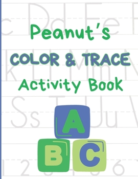 Paperback Peanuts Color & Trace Activity Book