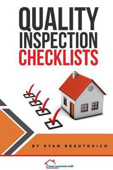 Paperback Quality Inspection Checklist Book
