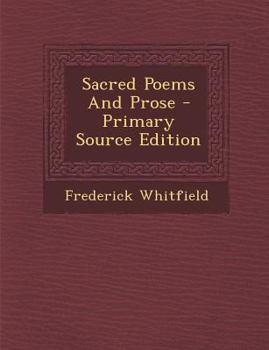 Paperback Sacred Poems and Prose [Afrikaans] Book
