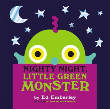 Hardcover Nighty Night, Little Green Monster Book