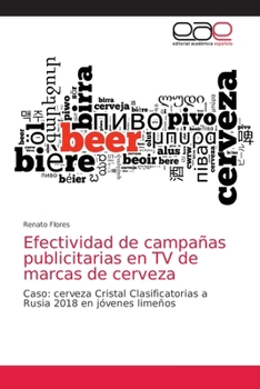 Paperback Efectividad de campañas publicitarias en TV de marcas de cerveza [Spanish] Book