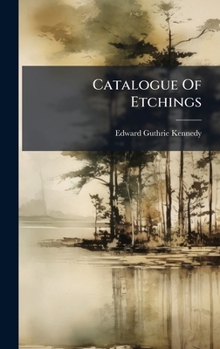 Hardcover Catalogue Of Etchings Book