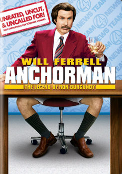 DVD Anchorman: The Legend of Ron Burgundy Book