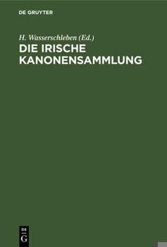 Hardcover Die Irische Kanonensammlung [German] Book