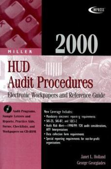 Paperback HUD Audit Procedures 2000: Electronic Workpapers and Reference Guide [With CDROM] Book