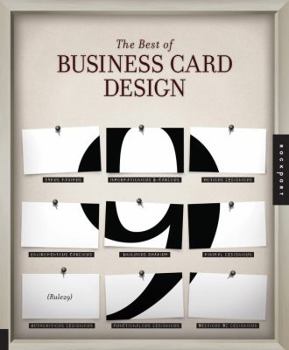 Hardcover The Best of Business Card Design 9 Book