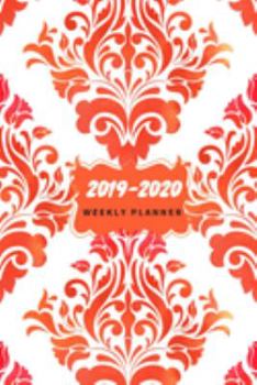 2019-2020 Weekly Planner: October 2019-December 2020 Weekly and Monthly Planner,for kids, teacher, student, women , girls ,men , boys ,special day ... inches , 100 pages ,Thai abstract, pattern