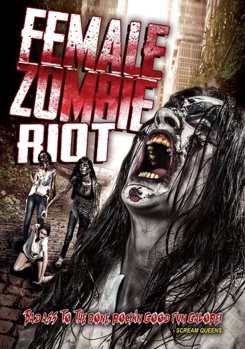 DVD Female Zombie Riot Book