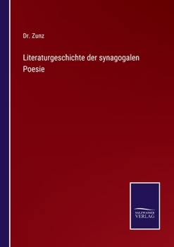 Paperback Literaturgeschichte der synagogalen Poesie [German] Book