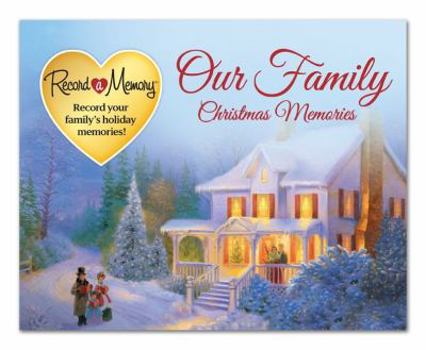 Hardcover Record a Memory Our Family Christmas Memories Book