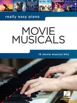 Paperback Really Easy Piano - Movie Musicals Book