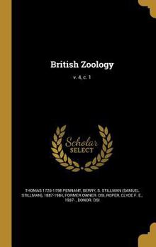 Hardcover British Zoology; v. 4, c. 1 Book