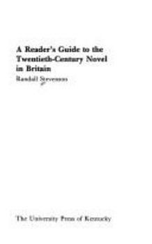 Paperback Reader's Guide 20c Novel in Brit-P Book