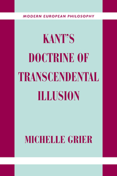 Paperback Kant's Doctrine of Transcendental Illusion Book