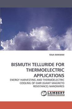 Paperback Bismuth Telluride for Thermoelectric Applications Book