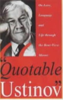 Hardcover QUOTABLE USTINOV Book