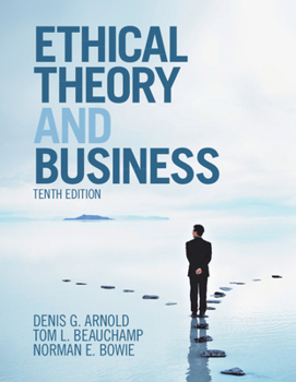 Paperback Ethical Theory and Business Book