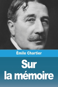 Paperback Sur la mémoire [French] Book