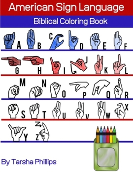 Paperback American Sign Language Biblical Coloring Book