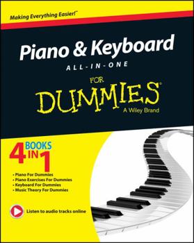 Paperback Piano and Keyboard All-In-One for Dummies Book