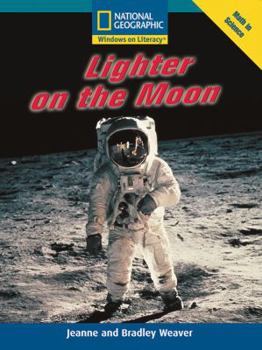 Paperback Windows on Literacy Fluent Plus (Math: Math in Science): Lighter on the Moon Book